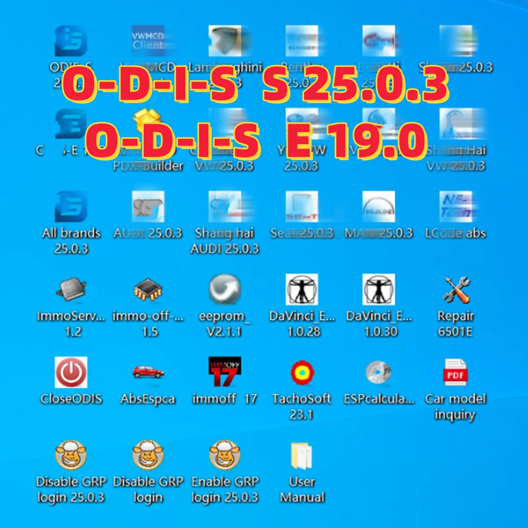 

База данных Odis Service 25.0.3 или Odis Engineering 19.0.0 для 6154A (версия 2025 года) для Audi/Volkswagen/Seat