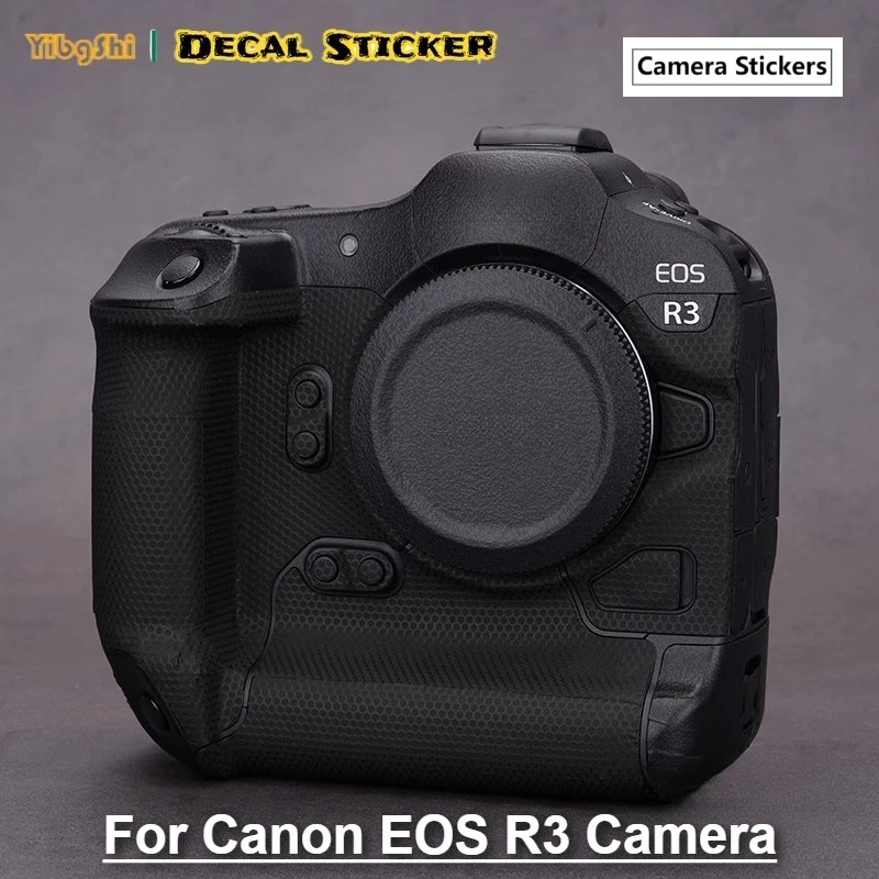 Фото Защитная пленка-скин для камеры Canon EOS R3, премиум-наклейка-пленка для корпуса камеры EOS R3, чехол-пленка для защиты корпуса. №1