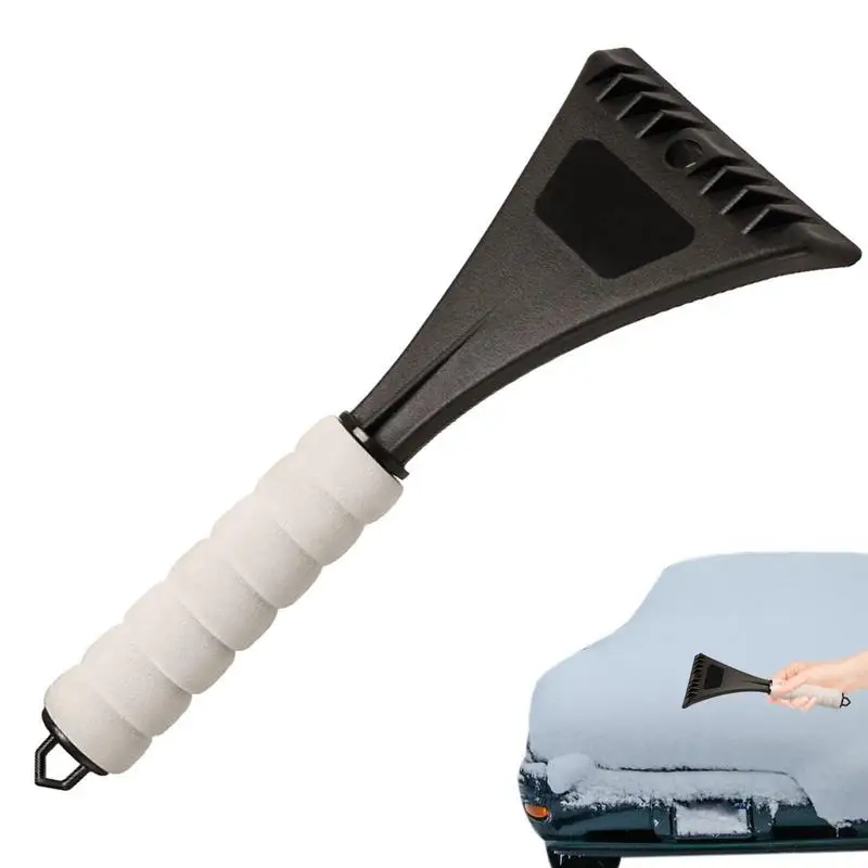 

Скребок для снега для автомобиля, зимняя лопата для снега с губкой EVA для удаления искусственных и морозных пятен для автомобилей, грузовико...