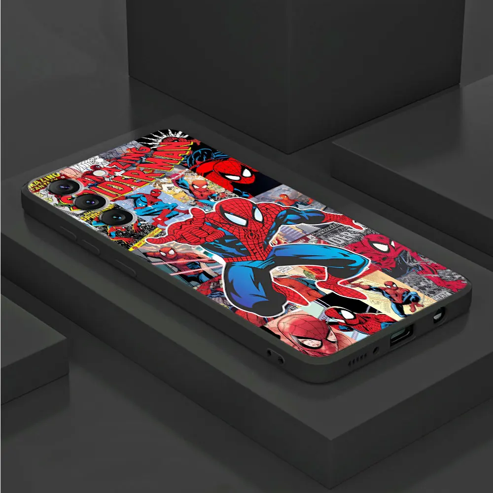 Чехол для телефона Marvel Spiderman Deadpool Samsung Galaxy Note 20 10 Plus 8 9 S10 4G S9 S8 S10e Lite противоударный