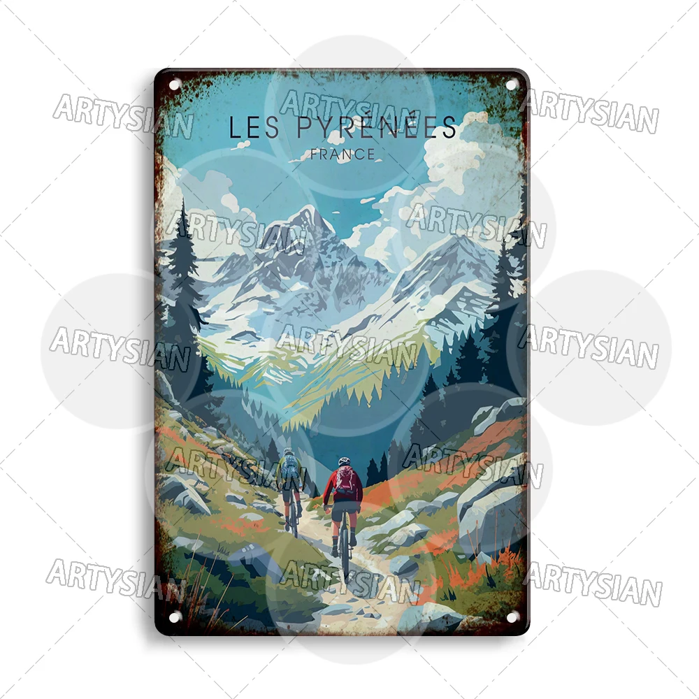 

Металлический знак Tour de France Cycling