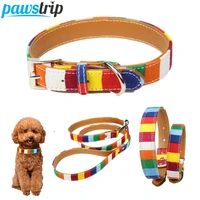 pu dog collar adjustable pet collar dog leash for small medium dogs soft puppy collar chihuahua pug dog collar dog accessories