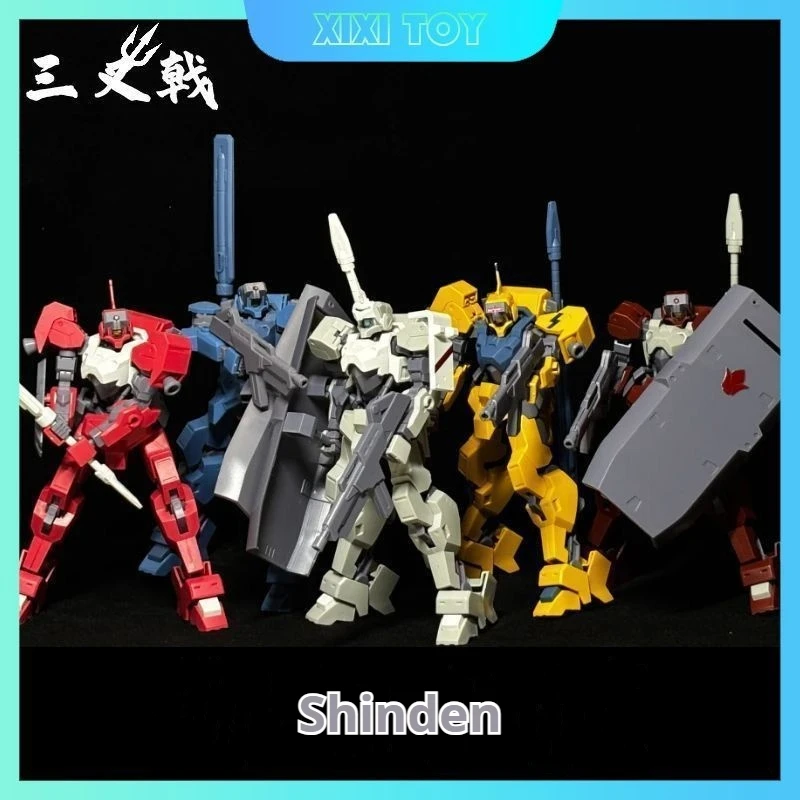 Фото Трезубец HG1/144 Shinden STH-16 Meteor HGIBO Железная кровь Орфана Группа Сборка Модель Комплект Коллекционные Аниме Робот Украшения Игрушки №1