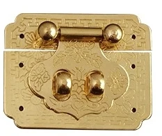 

Антикварная латунная защелка AD090