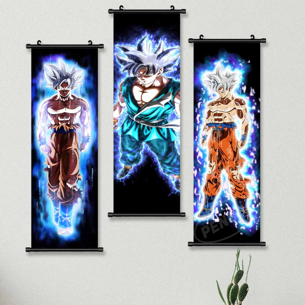 Настенная картина из японского классического аниме Драконий жемчуг | Дом и сад