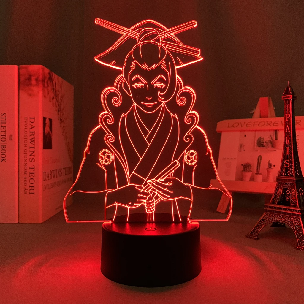 

Led Light Anime Ace Attorney Uendo Toneido for Kids Bedroom Decoration Nightlight Child Birthday Gift Room Decor 3d Lamp Manga