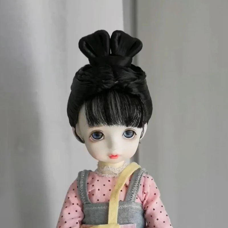 Фото 1/6 1/4 1/3 Масштаб BJD/SD Парик Аксессуары для кукол Древний костюм Волосы Ретро парики для BJD/SD YOSD MSD SD13 Девушка SSDF Дядя C1353 №1