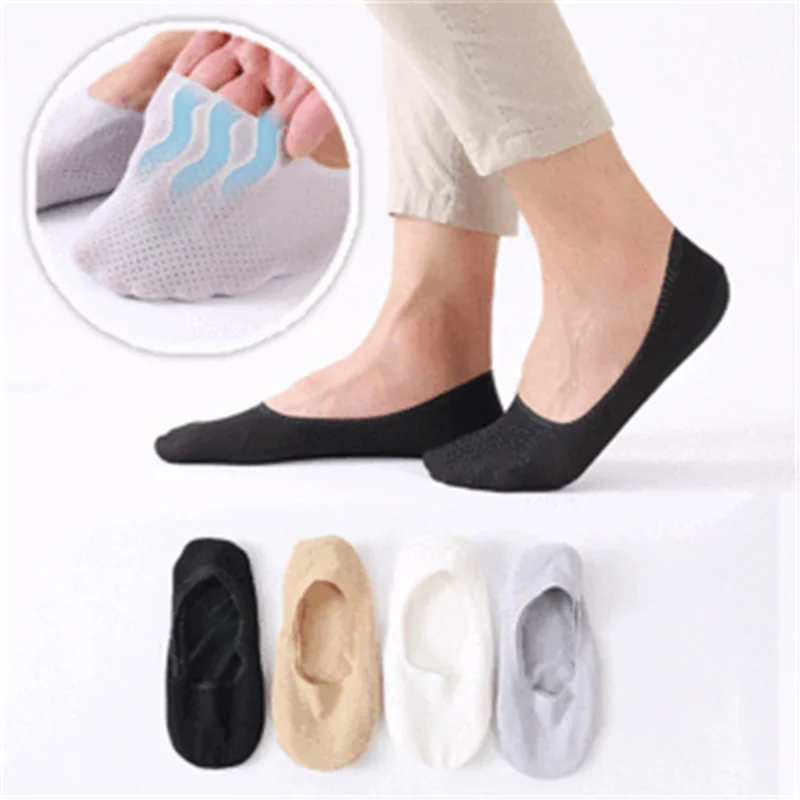 Воздухопроницаемые носки из вискозы 3 пары в комплекте летние ультратонкие