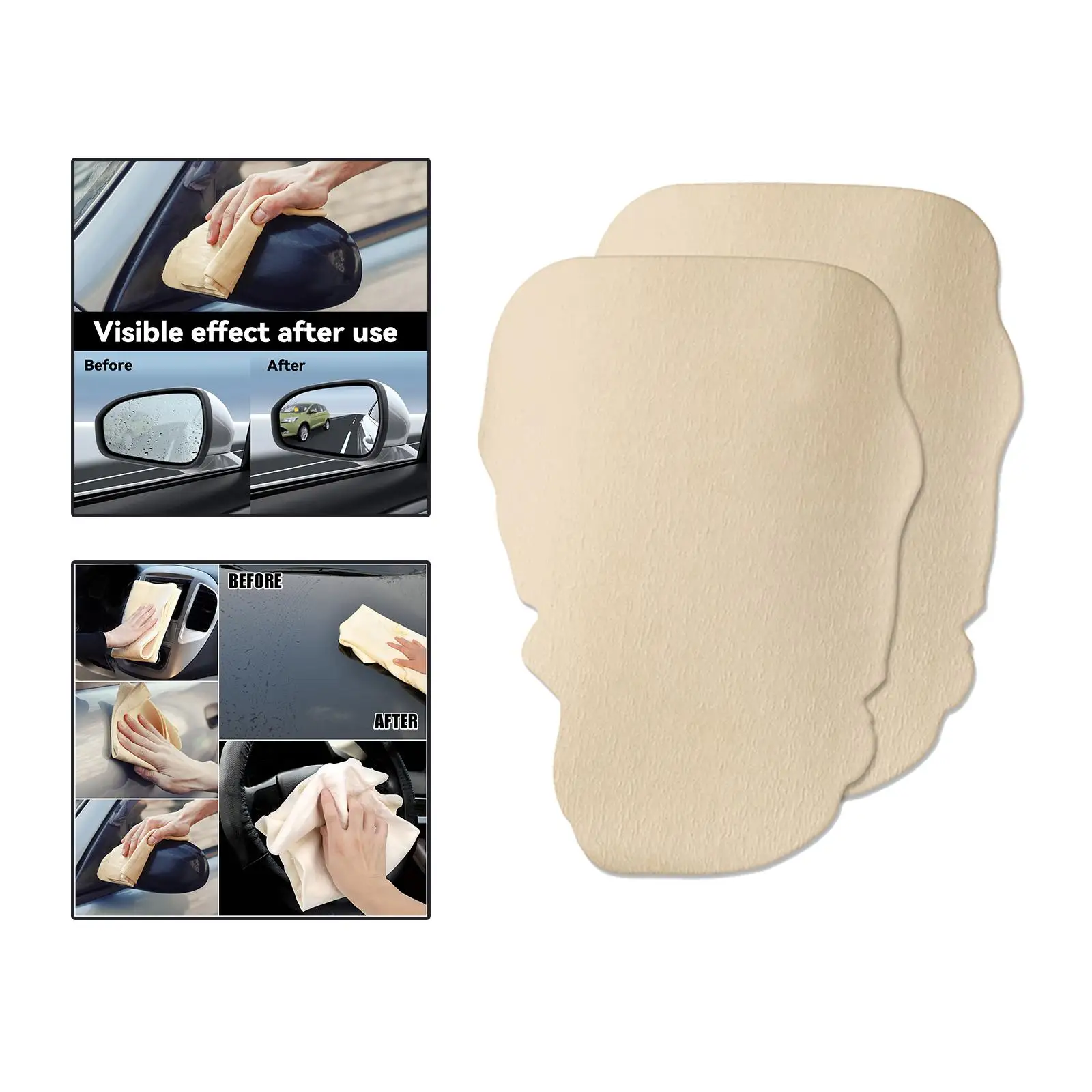 

Chamois Cloth for Car Wash ing Car ing Towel Fit for Computer Screen