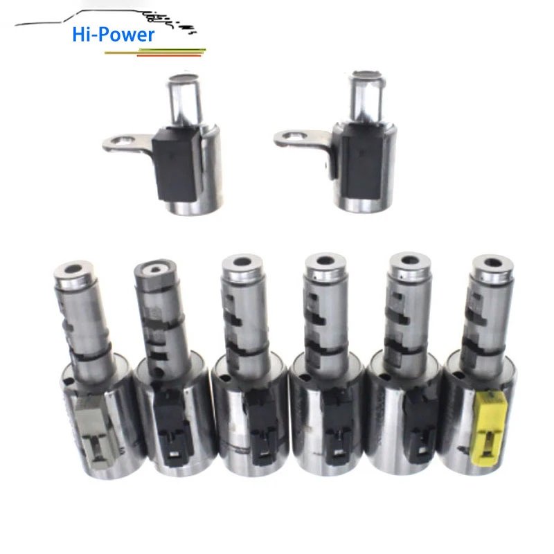 

OEM Tested 09G TF60SN TR60SN Transmission Shift Solenoid Kit 8PCS/Lot for AUDI A4 A3 TT Mini Saab VW Seat ALTEA SKODA