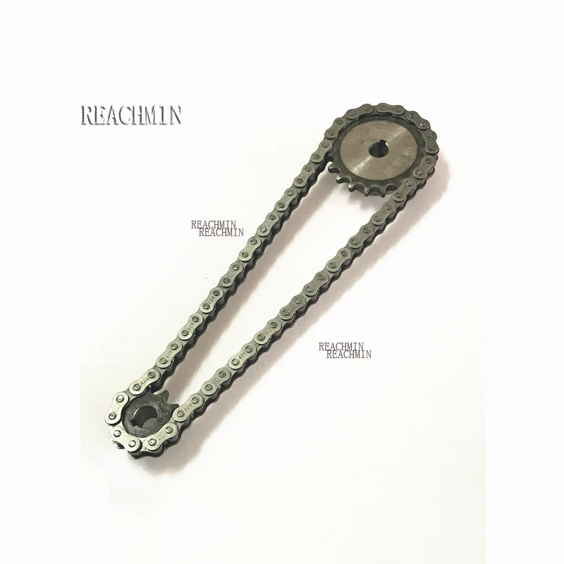 

1.5m Length 08B Drive Chain,20 Teeth 08B Big Sprocket And 10 Teeth 08B Small Sprocket Transmmission Wheel
