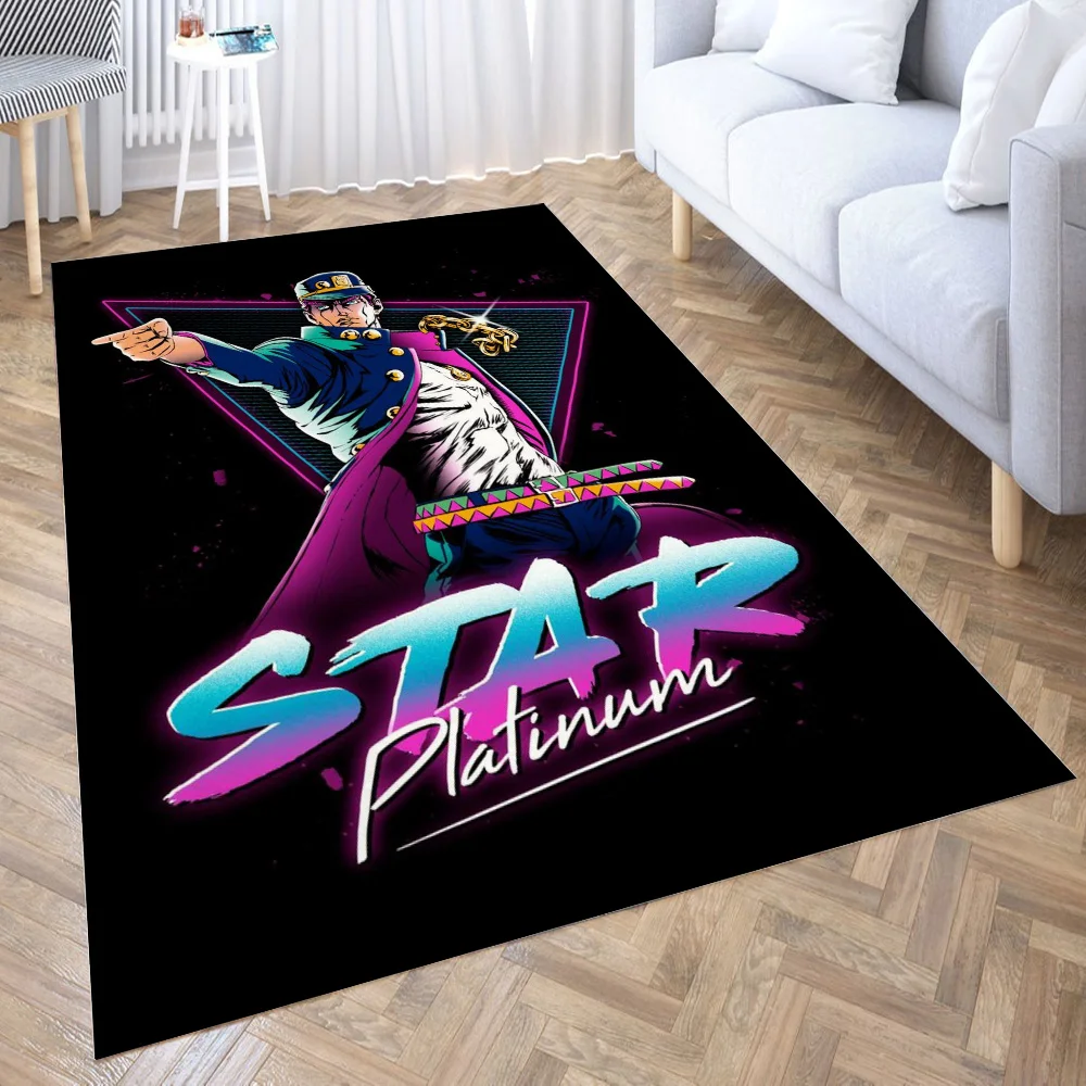 

Star Platinum 3D Carpet Living Room Kitchen Entrance Door Mat Anti-slip Floor Rug Bathroom Area Hallway Mats