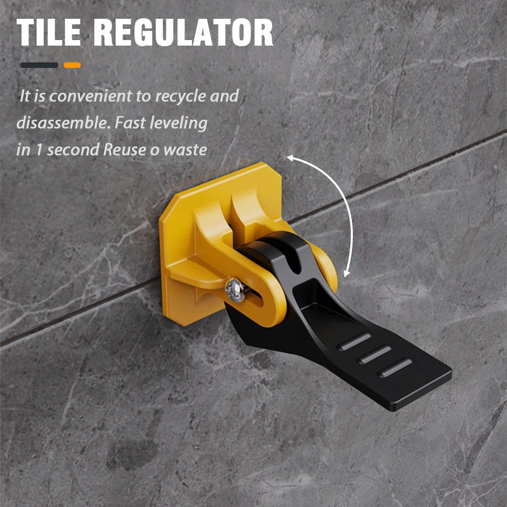 

50Pcs 1.5mm Tile Leveler Adjuster Level Wedges Tile Spacers Leveler Locator Spacers Part For Flooring Wall Tile Positioning Tool