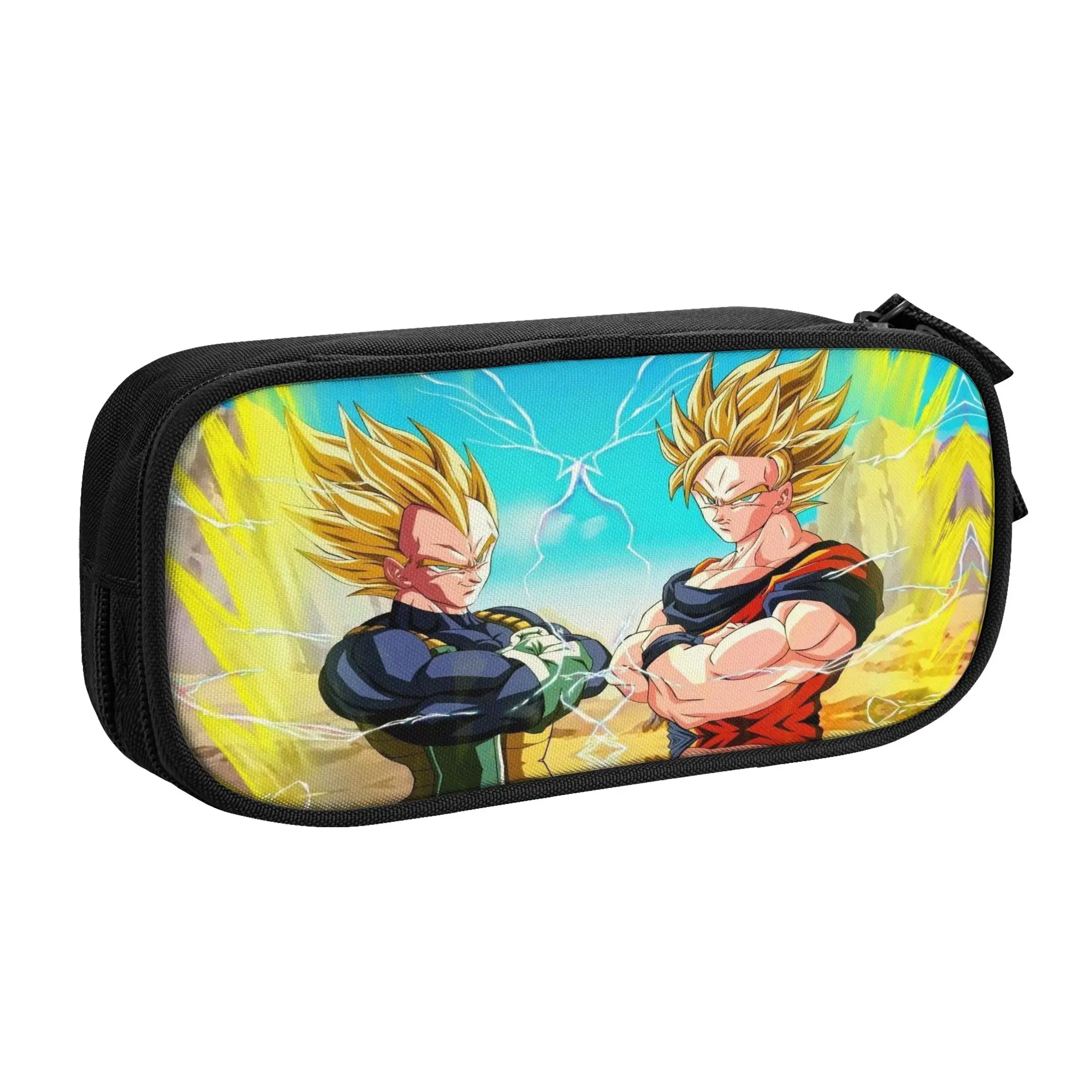 Фото Пеналы DBZ Dragon Ball Z: милые пеналы-коробки для ручек, вместительные школьные принадлежности для девочек и мальчиков, подарок №2