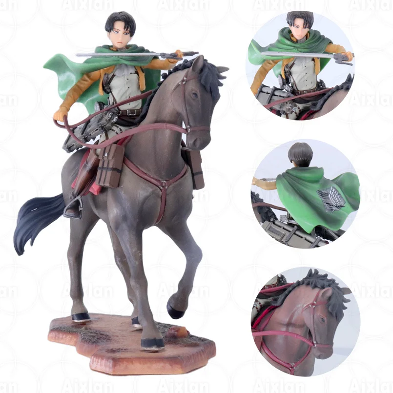 30cm Rival Ackerman Attack on Titan Anime Figure Shingeki no Kyojin Action Sentinel Figurine Model Doll |