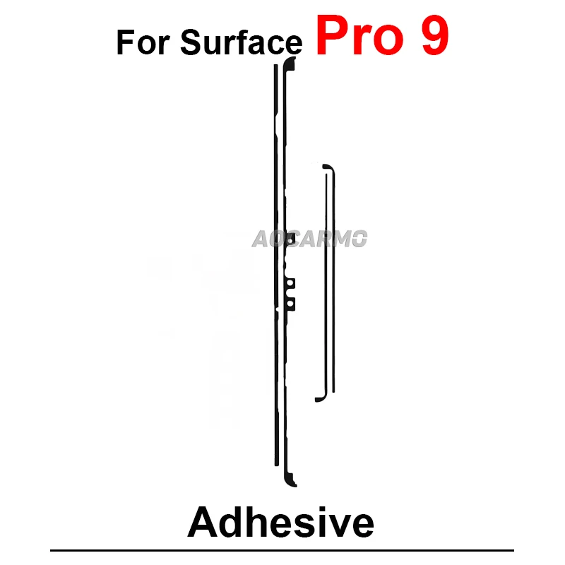 Фото Передняя клейкая наклейка на ЖК-дисплей для Surface Pro 7, 6, 5, 4, 9, 3, GO1 GO2 Pro3 Pro4 Pro5 Pro7 Pro9 №5