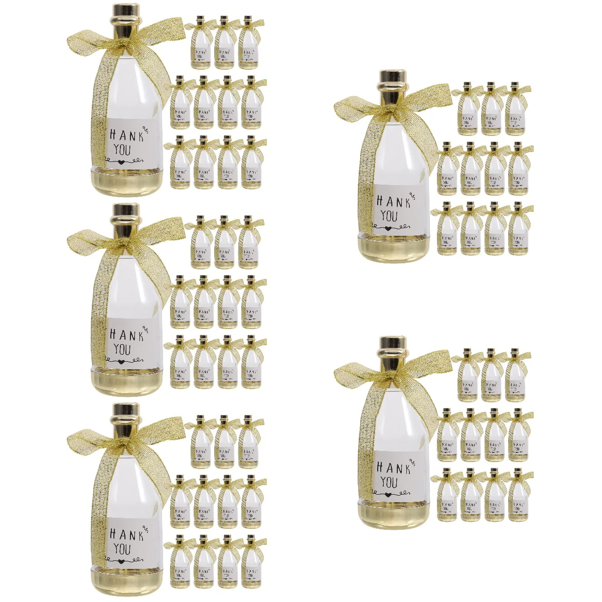

60 Party Favor Boxes Party Candy Jars Bottles Birthday Favor Boxes Clear Party Favor Boxes