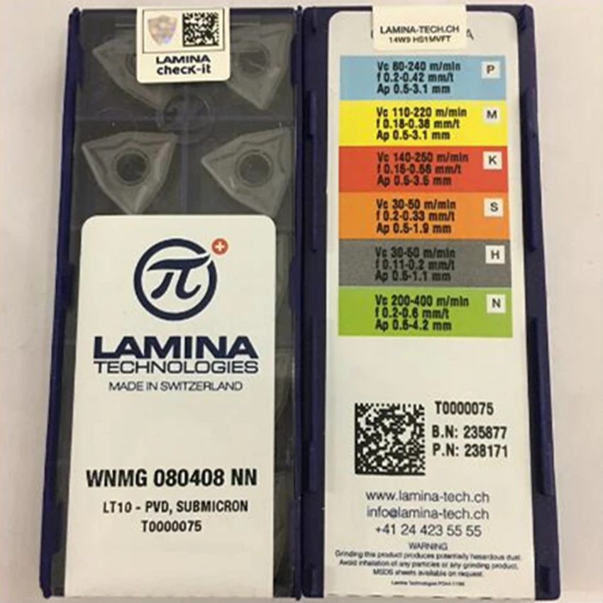 WNMG080408NN LT10 WNMG432 CNC поворотные