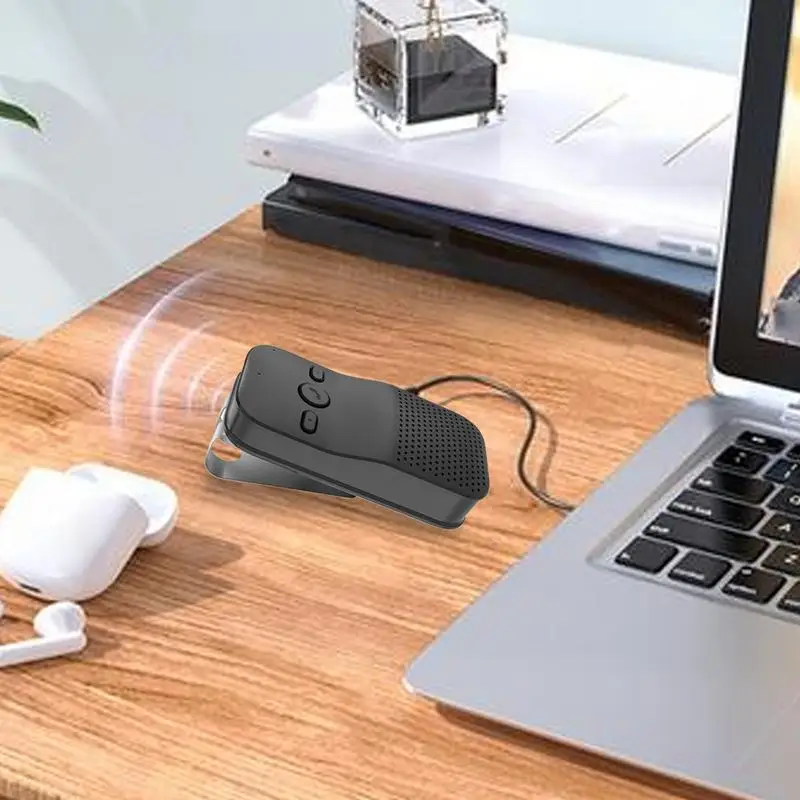 

Громкая связь для сотового телефона, говорящая автомобильный телефон, громкая связь с зажимом, многофункциональный портативный автомобильный аудиодинамик для вызова