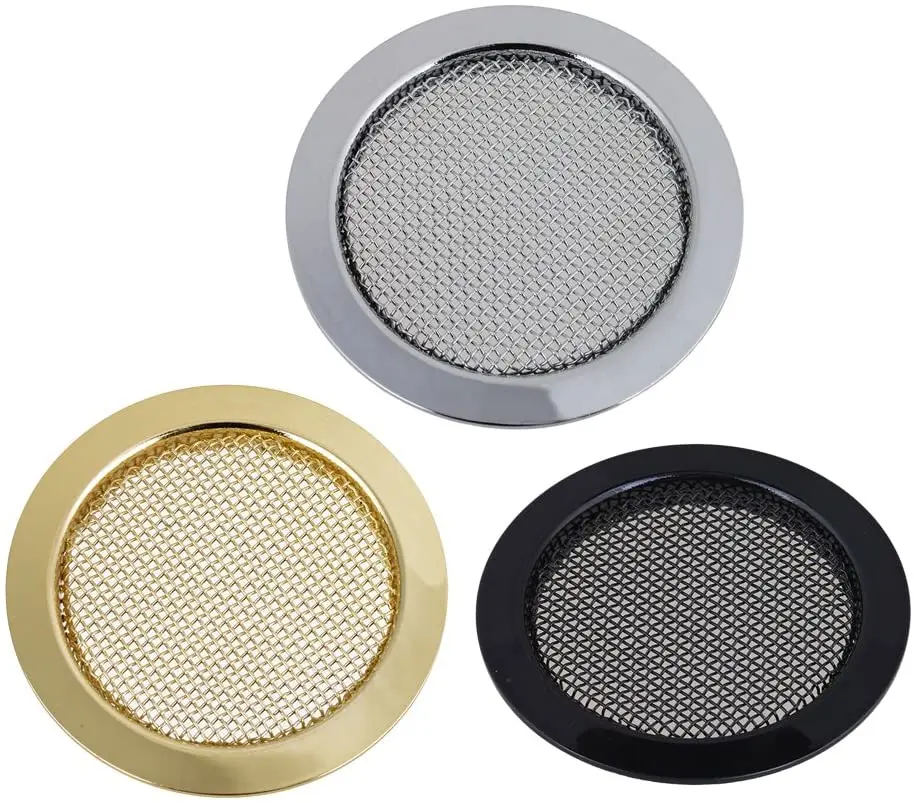 

Хромированный 6-струнный резонатор из цинкового сплава Dobro Guitar Soundhole гитарная крышка