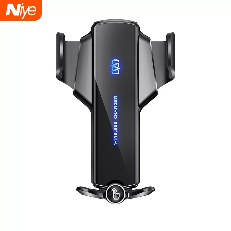 

Automatic 15W Qi Car Wireless Charger for iPhone 13 12 XS XR X 8 Samsung S21 S10 Magnetic USB Infrared Sensor Phone Holder Mount