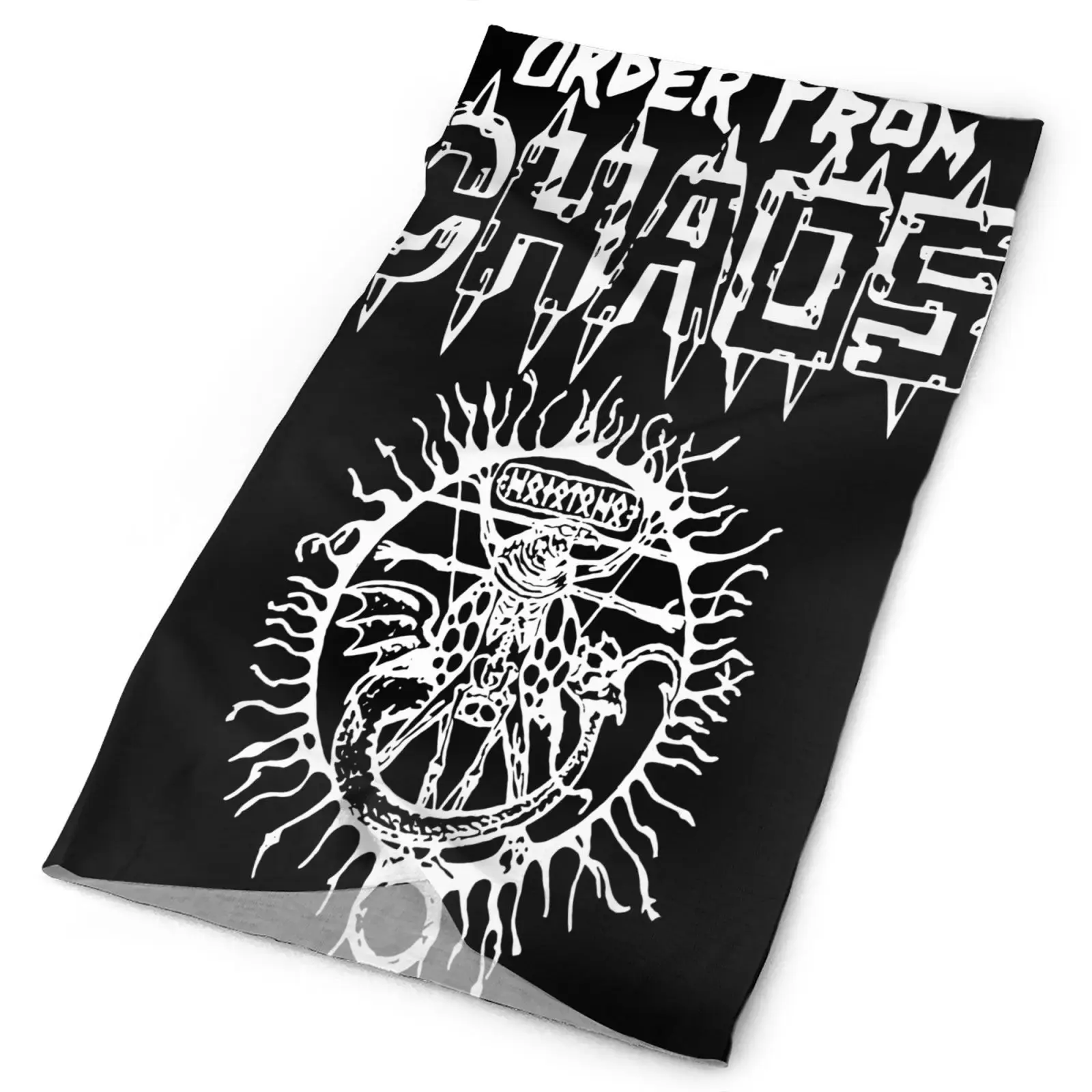 

Ares Kingdom Large Death Metal Thrash Men's Bandana Men's Bike Mask Ski Mask Men's Bandana Snowboard Accessories Mask Military