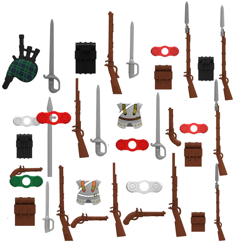 Экшн-фигурка портативного солдатика, оружие MOC, немецкие войн, охранная линия, пехота, кавалерия, гренадиес, детские игрушки, 2023