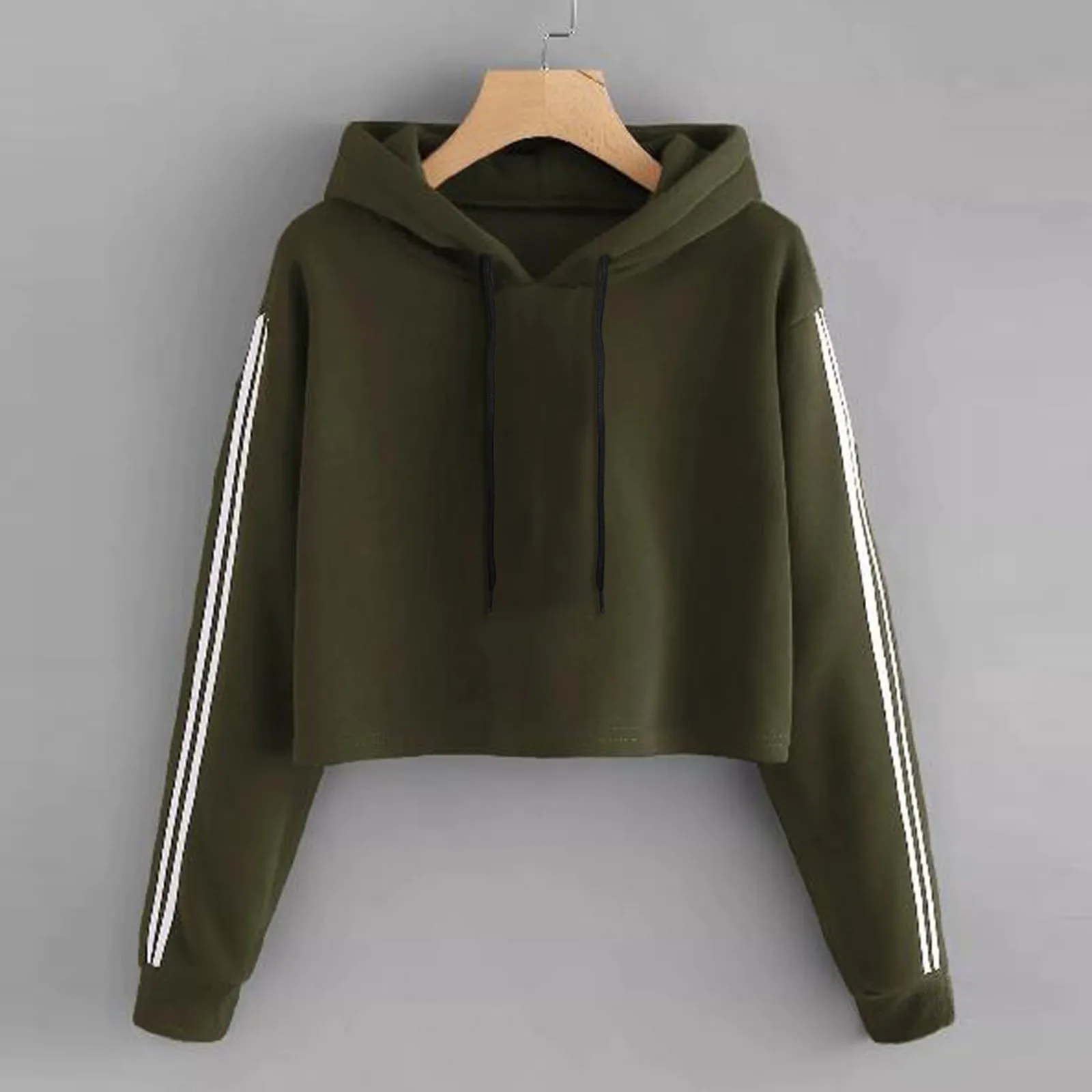 

Hoodie Sweatershirt Tops Fashion Solid Up Women Drawstring Long Sleeve Lace Women's Blouse Yoga 3 Women Half Zipper Shirt