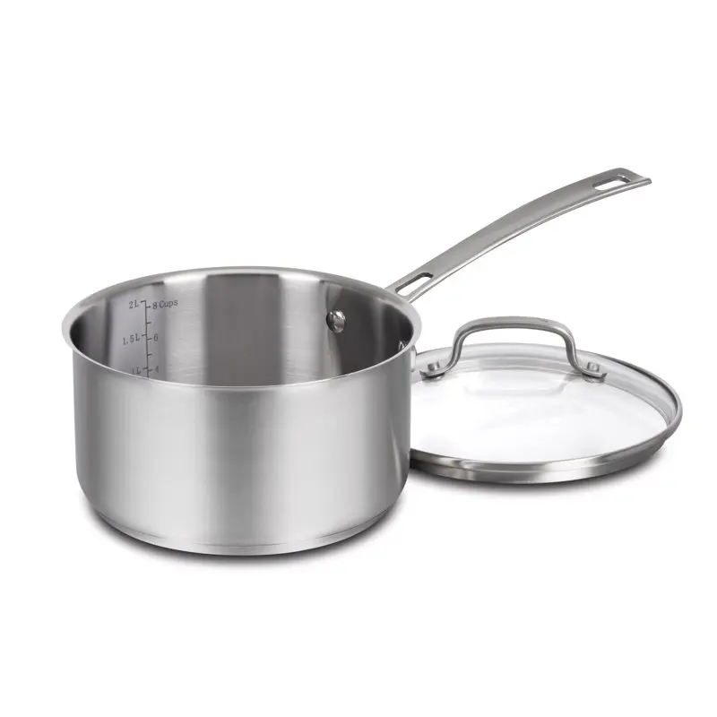 

Pro Premium Stainless-Steel Cookware 2.5 . Saucepan with Cover, 92195-18