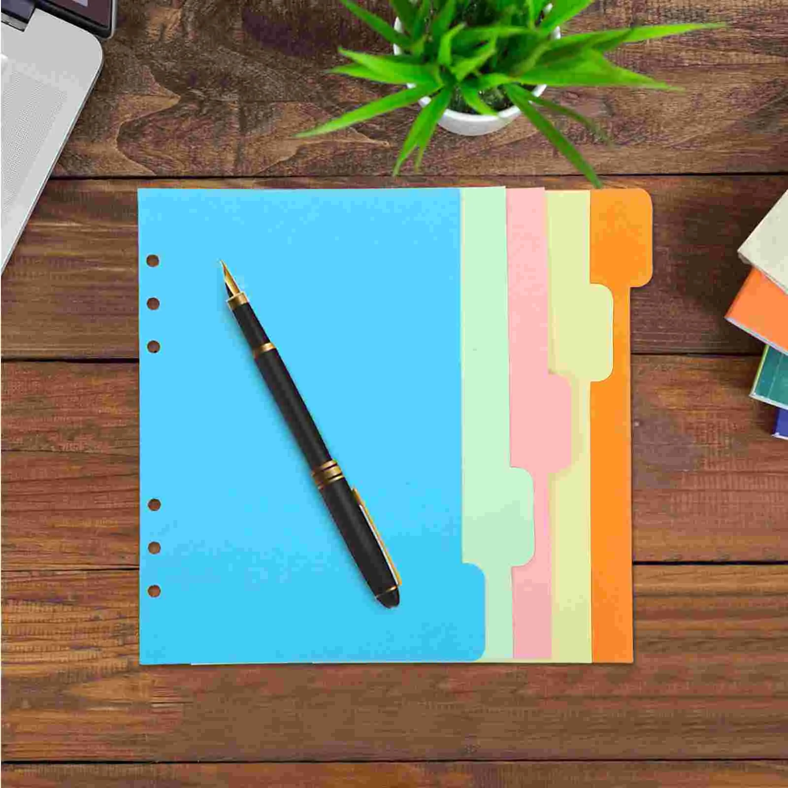 15 шт. разделитель индексов формата А5 вкладки для переплета страниц разделители