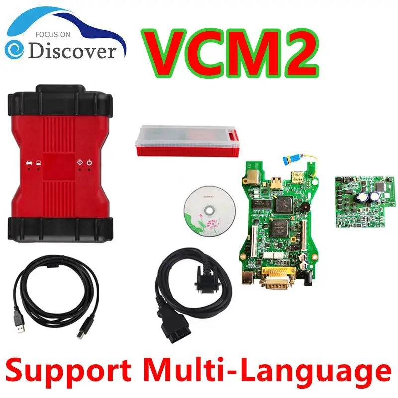 Дианостический сканер VCM2 2 в 1 IDS V121 для автомобилей F-ord/Mazda, Автомобильный сканер OBD2 с поддержкой нескольких языков