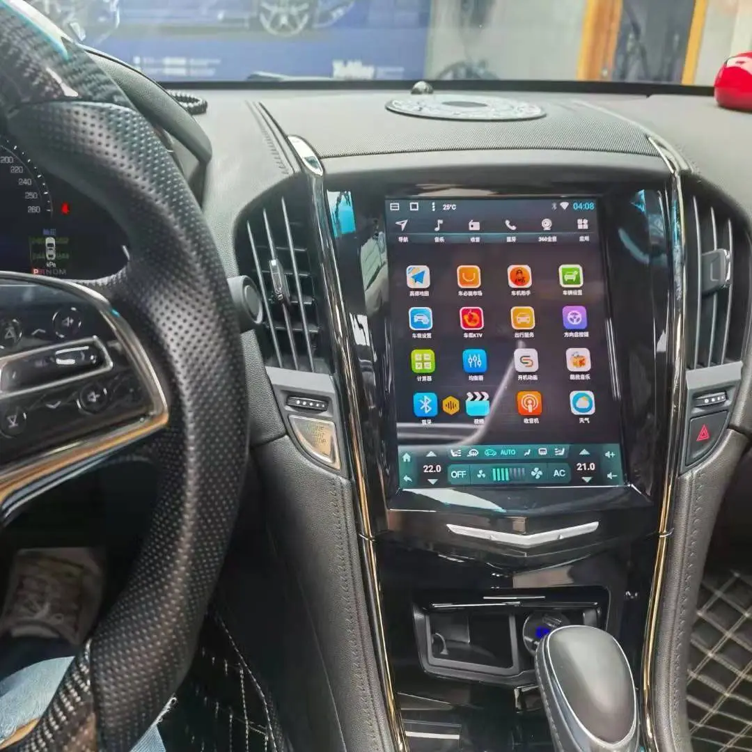 Для Cadillac ATS CTS XTS SRX Escalade 2015 2016 2017 2018 автомобильное беспроводное Carplay Android радио с
