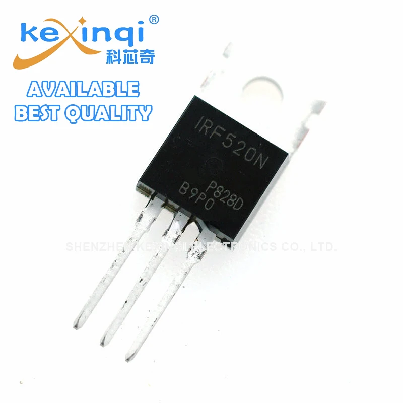 

10 шт./лот транзистор IRF520N TO-220 IRF520NPBF IRF520 MOSFET Irf520 Триод N-канал 100 в 9.7A полевой эффектор MOS FET