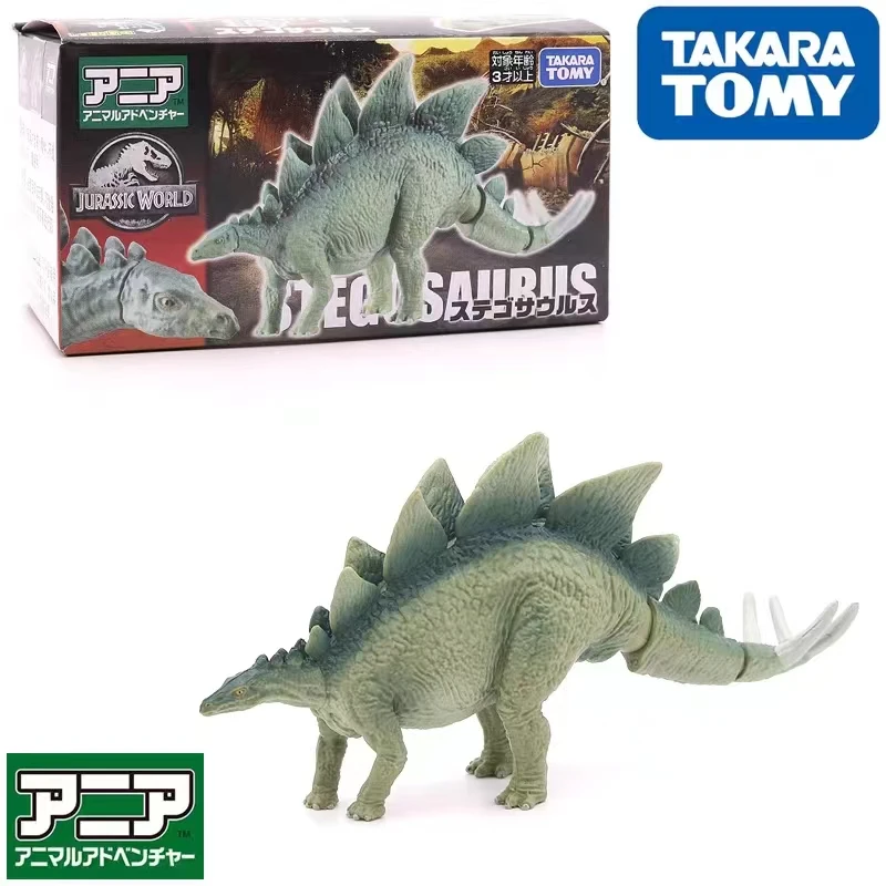 

TOMY Anlia Jurassic World Stegosaurus Tyrannosaurus Pterosaur Simulation Wildlife Dinosaur Model Boy Toys
