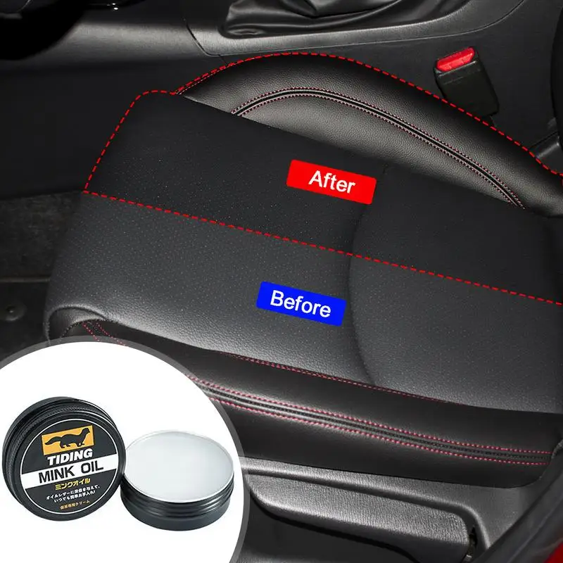 

Mink Oil Cream Practical Leather Maintenance Cream Mink Oil For Use On Leather Apparel Furniture Leathercraft Accessories