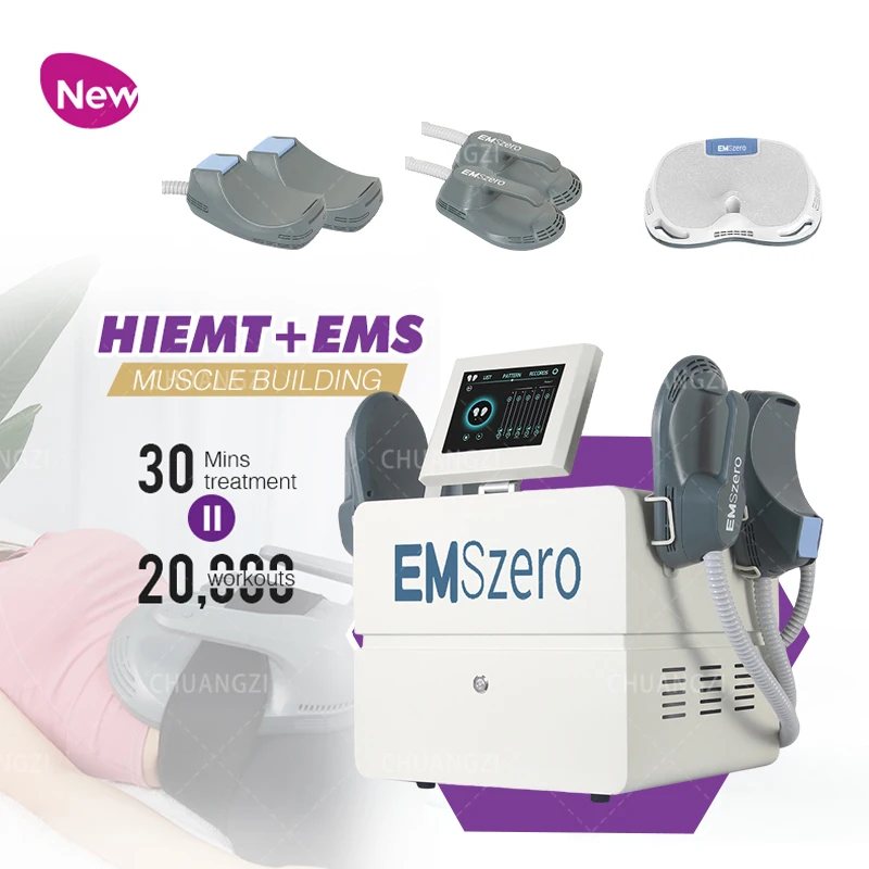 

13 Tesla EMSLIM HIEMT Electromagnetic Sculpting Butt Lift Machine EMS+EMT Muscle Stimulator Body Shaping Massage Equipment Salon