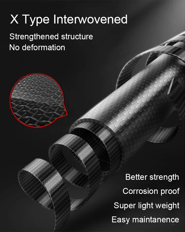 Самокат из углеродного волокна 20-слойная упаковка углеродной пленки 1/3 легкая