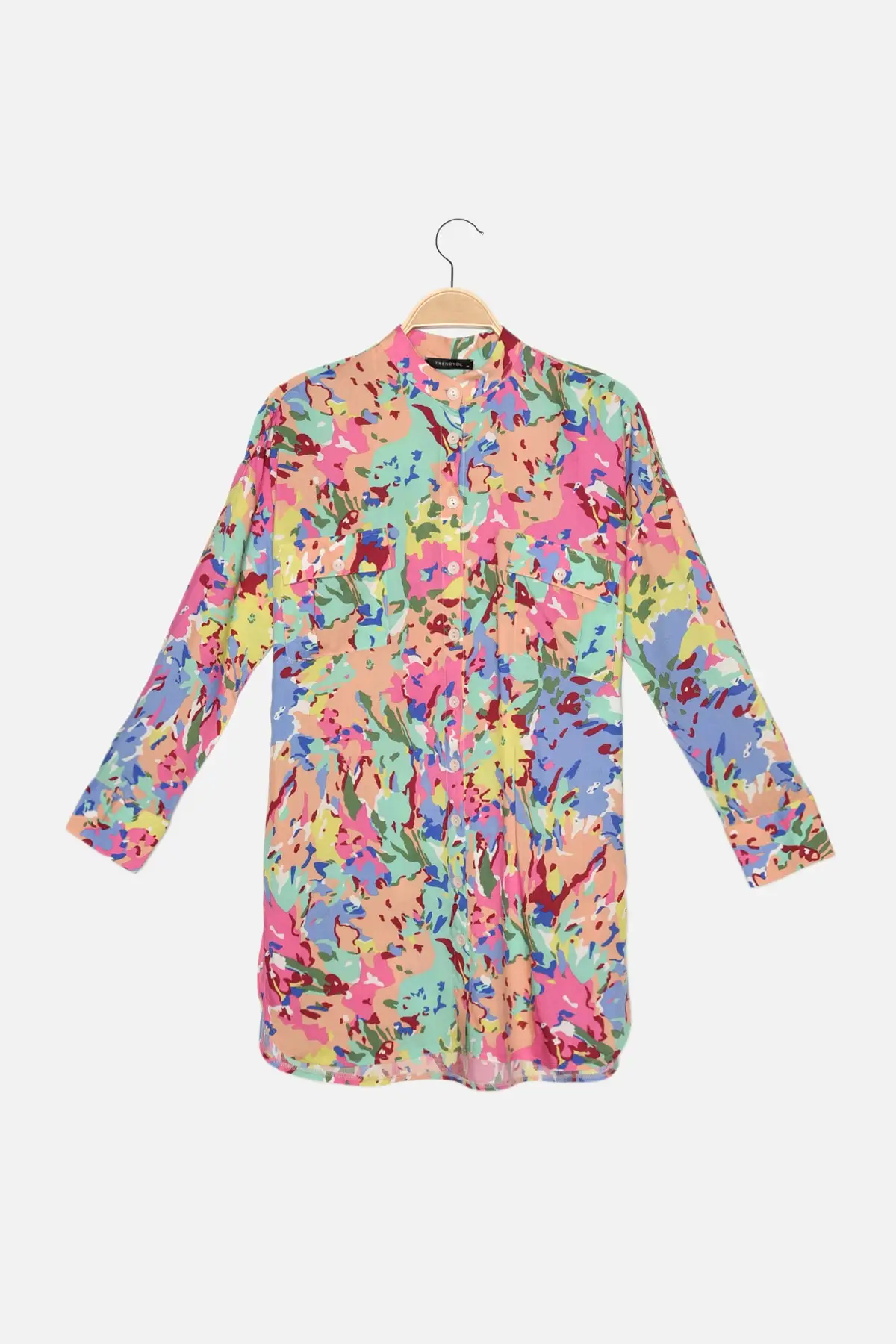 

Trendyol Shirt Collar Tunic TCTSS21TN0413