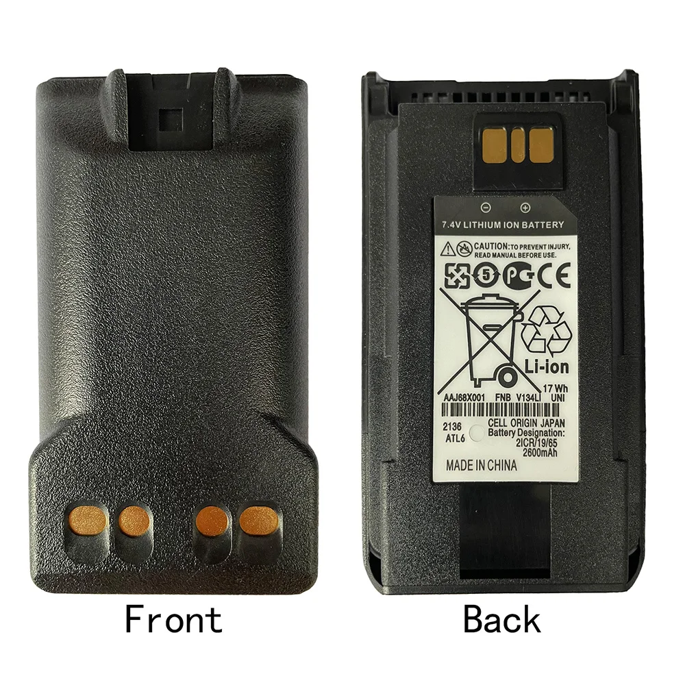 Аккумулятор для радиоприемников AAJ67X001 AAJ68X00 7 4 В Yaesu Vertex Motorola FNB-V134Li VX-261 VX-264 VX-451 EVX-531