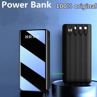 new power bank 100000mah typec micro usb fast charging powerbank led display portable external battery charger for phone tablet