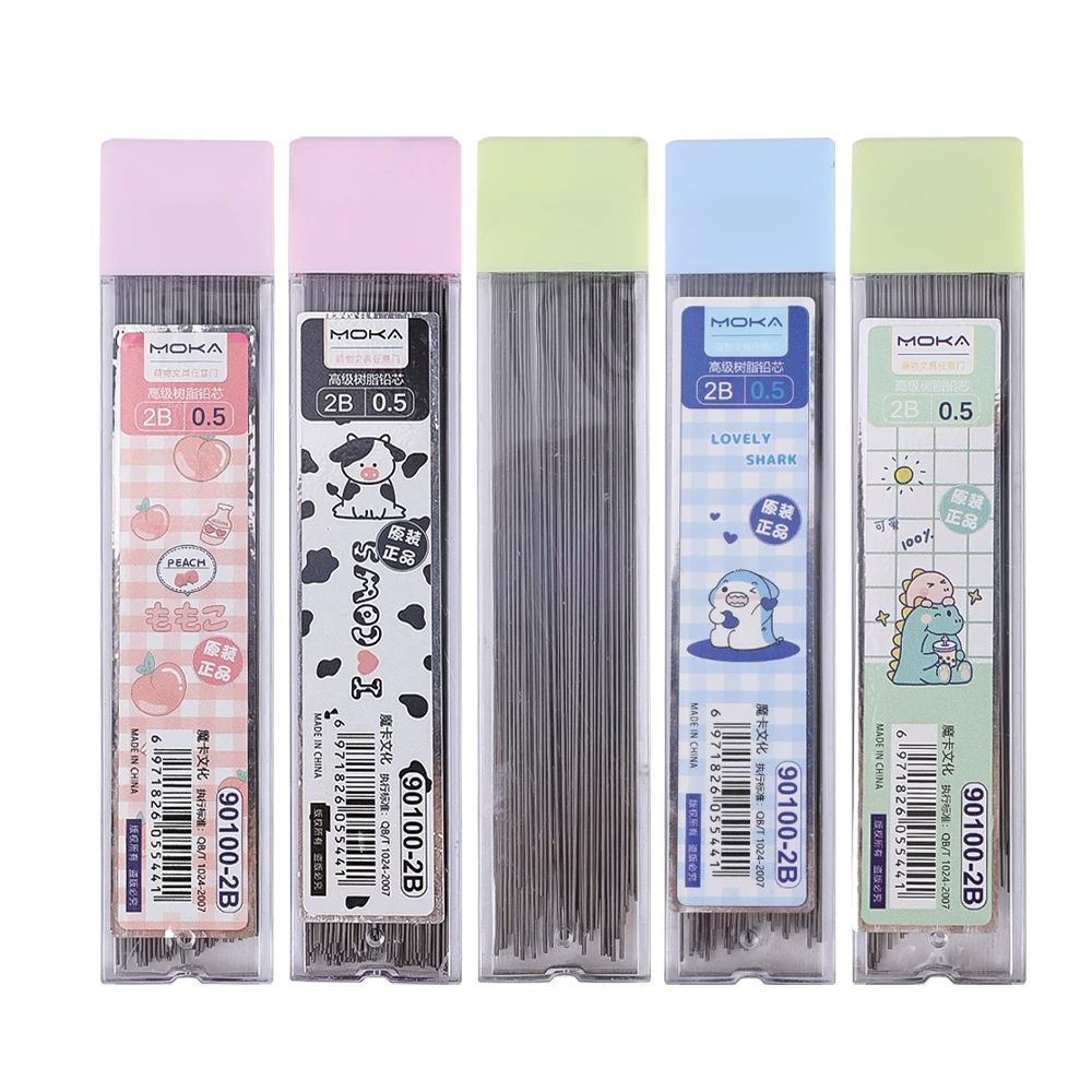 

Сменные стержни для механических карандашей 0,5/0,7 мм, пластиковые, 100 шт.