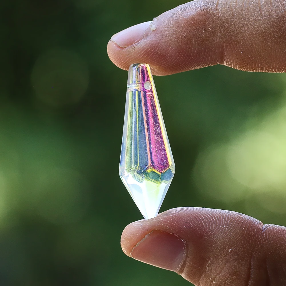 

Хрустальные подвески-сосульки 6 шт.