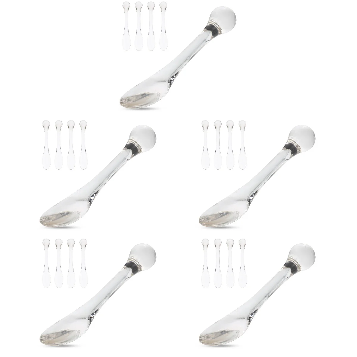 

25 Professional Eye Wands Convenient Eye Massagers Eye Spoons