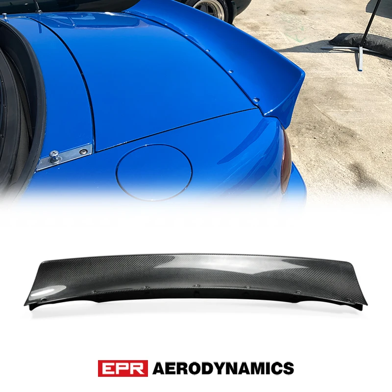 

Car-styling Carbon Fiber Wide Body RB Style Rear Spoiler R RB Trunk Wing Fit For Mazda MX5 1989-1997 NA Miata Roadster