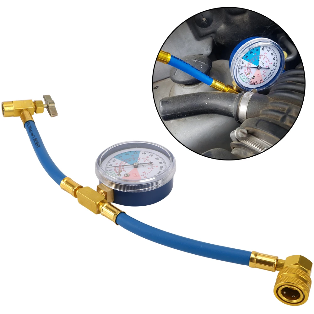 

Инструменты для автомобильного кондиционера Freon r134a, шланг для кондиционирования воздуха с измерительным датчиком