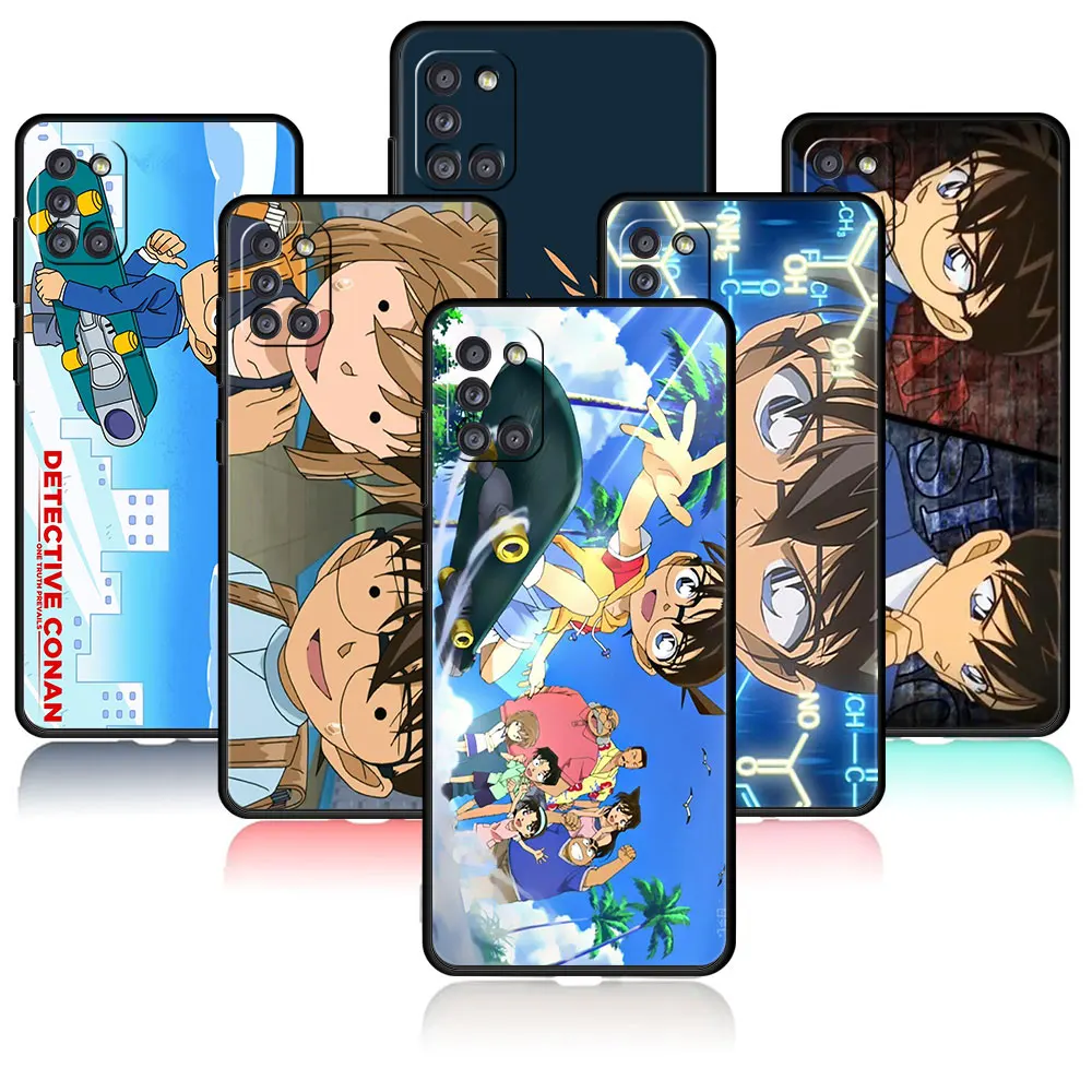 

Print Thin Anime Detective Conan Phone Coque For Samsung A52 A12 A41 A32 4G A71 A21s A02s A31 A72 A51 A22 A33 A23 A13 A52s 5G