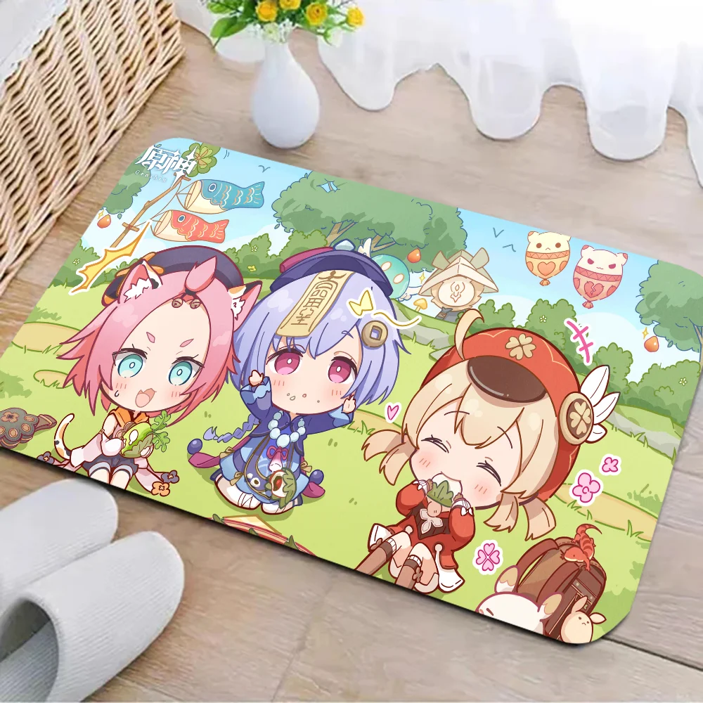 Genshin Impact Diona Katzlein Коврик Для Ванной Комнаты Противоскользящий Напольный Домашний