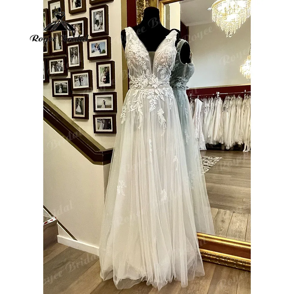 Свадебное платье Roycebridal без рукавов