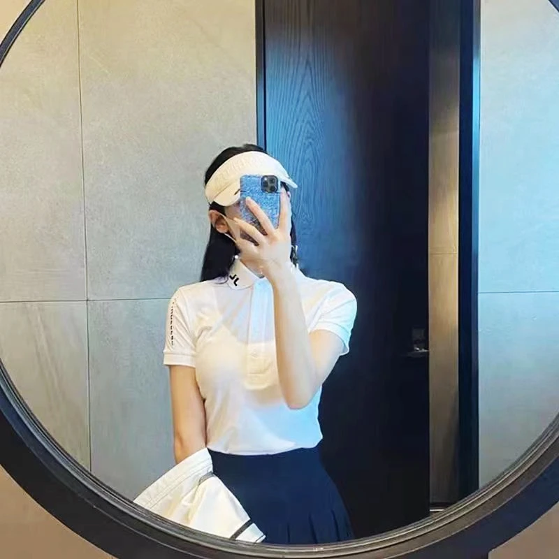 

Golf Clothes Couple Clothes Men/Women Short Sleeve Korean Version Breathable Comfortable Fashion Polo Casual T-shirt