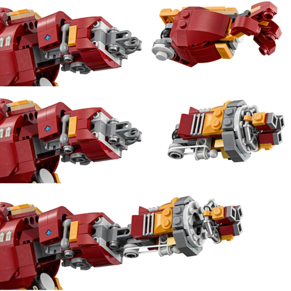 Супергерой Мстители ограниченная версия фигурки Mecha MOC строительные блоки